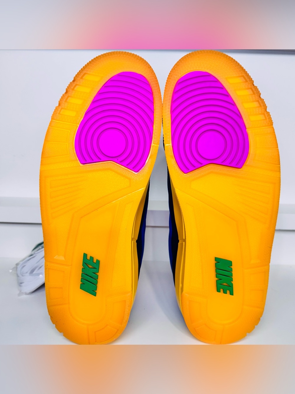 Jordan 3 Retro Brazil IV4871-400 Size 10.5 DS Hangtag + Extra Laces No Box🇧🇷 - Picture 11 of 16